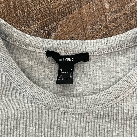 Forever 21 Gray Maxi Dress - Size Medium - Picture 4 of 7